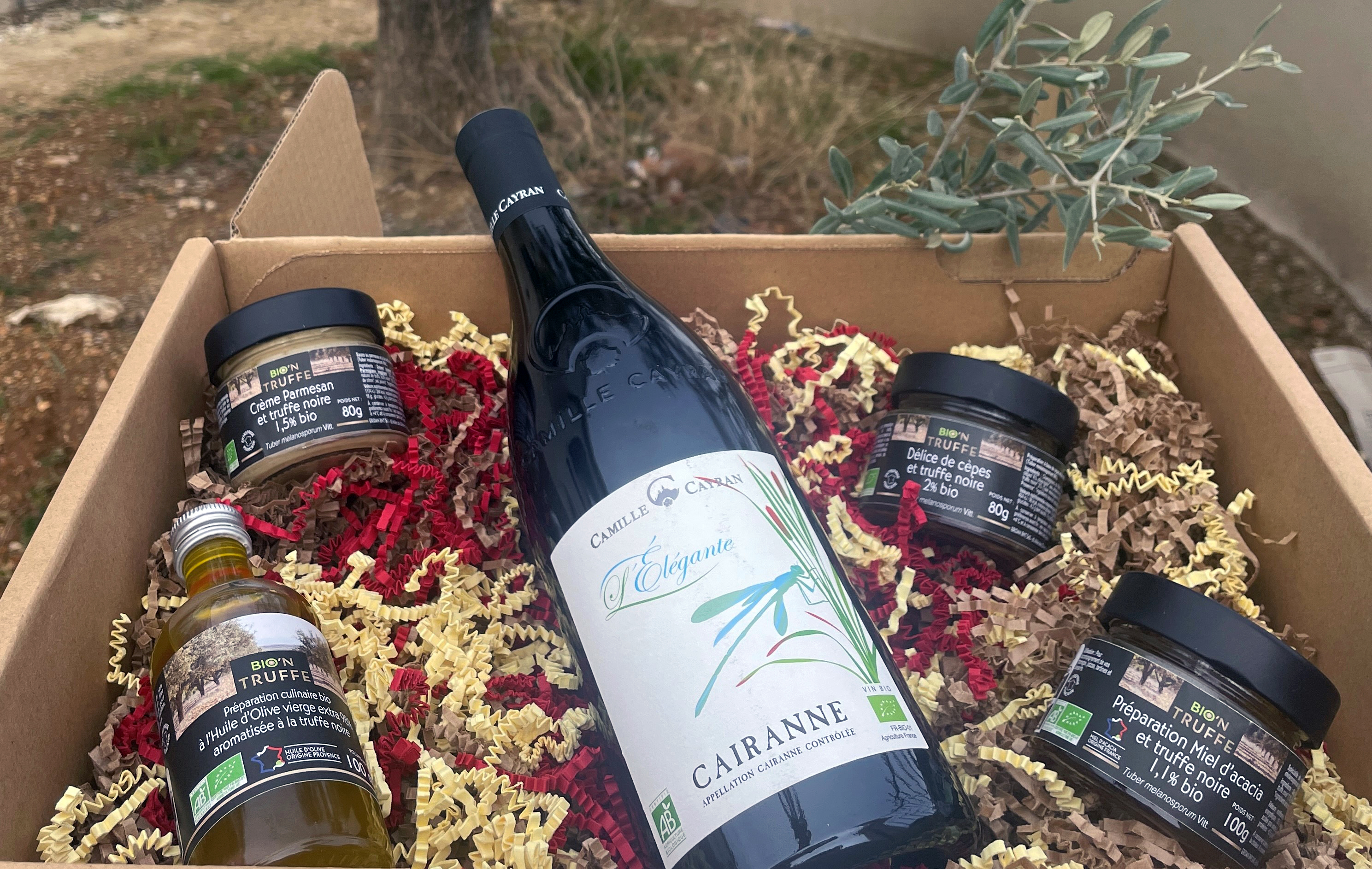 Coffrets cadeaux BIO'N TRUFFE